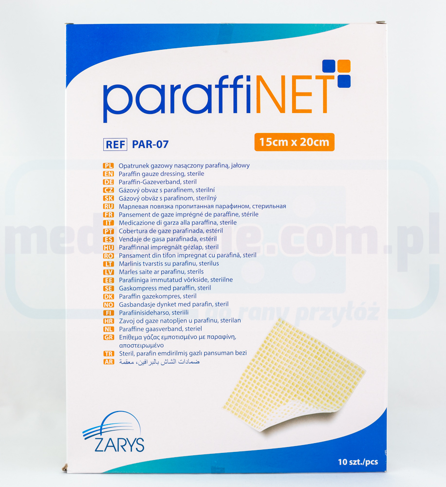 Parafinet 15*20cm pansament înmuiat în parafină 1pc